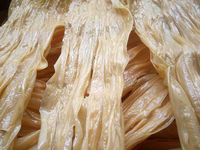 软黄金桐柏豆筋农家手工干豆巾500g豆皮油豆腐皮非腐竹河南阳特产