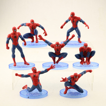 7 more extraordinary Spider-Man superhero Spider-Man Toys Puppet Puppet Cake Decoration Model Pendulum