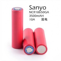 Genuine Sanyo 18650 Lithium Battery NCR18650GA 3500mAh 10a Discharge Sanyo GA