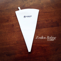 Export decorative bag cookie cream cake squeezed flower bag pastry cotton bag repeatedly use cream bag 14 inch