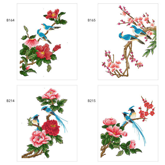 Xiaoxiaoyu DMC embroidery thread cross-stitch kit B164-215 Poetry and picturesque milky white embroidery cloth hand-embroidery
Xiaoxiaoyu DMC embroidery thread cross-stitch kit B164-215 Poetry and picturesque milky white embroidery cloth hand-embroidery