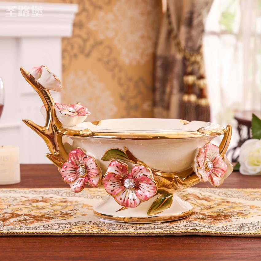 Europe type ashtray creative ceramic ashtray move fashion Europe type ashtray large creative gift