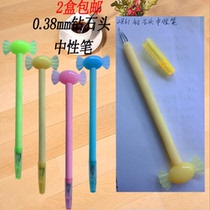 2 boxes of 12 sets of Diamond Head 0 38 office business gel pen learning financial black carbon water pen