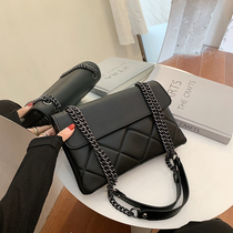 Hong Kong tide brand fashion rhombus chain small bag womens bag 2022 net red new all-match one-shoulder messenger small square bag