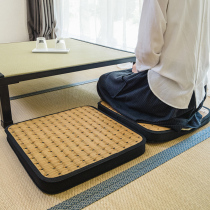 Home World Japanese cushion Tatami square mat Bay Window mat Rush woven thickened breathable cushion