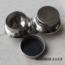 Fine Art Stainless Steel Oil Pot Oil Painting Oil Jug Toning Oil Pot Painting Oil Pot Double Only Oil Pot Toning Utensil