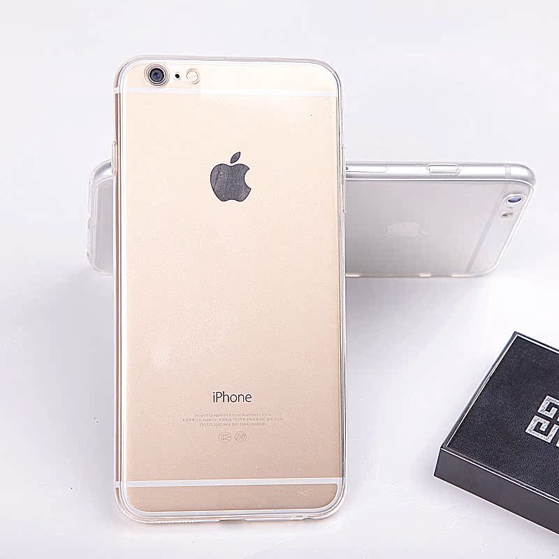 红硕iphone6手机壳6s plus保护套苹果六iphone6s手机壳超薄透明软产品展示图2