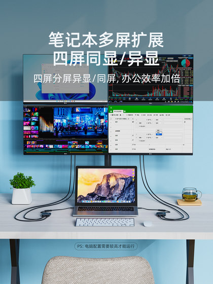 호스트 듀얼 디스플레이 멀티 스크린 디스플레이 USB에서 HDMI 컨버터 스톡 트레이딩 듀얼 스크린 디스플레이 디스플레이 링크 확장 도크 노트북 외부 그래픽 카드 확장 스크린 장치 1-2 호스트 듀얼 디스플레이 멀티 스크린 디스플레이 USB에서 HDMI 컨버터 스톡 트레이딩 듀얼 스크린 디스플레이 디스플레이 링크 확장 도크 노트북 외부 그래픽 카드 확장 스크린 장치 1-2