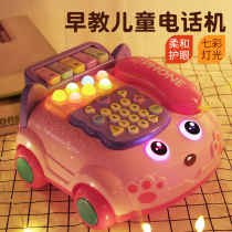 Toy baby children music 1-3-5 years old telephone landline simulation female baby intelligence early education 2-4 little boy