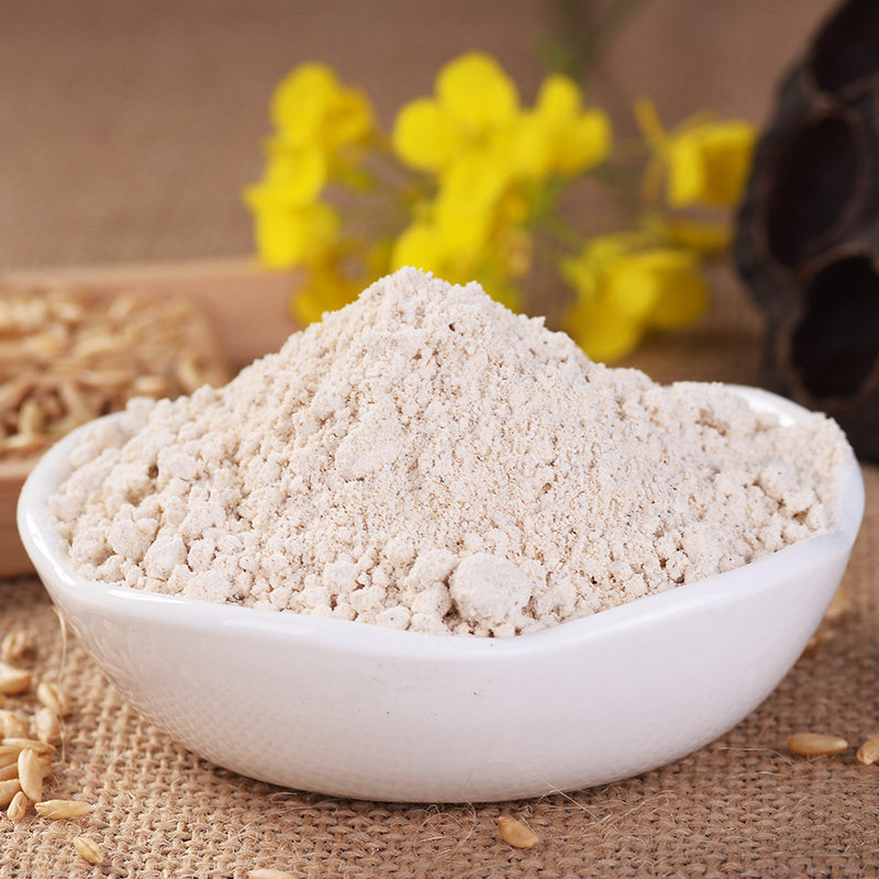 现磨熟燕麦粉 纯粉即冲即食 早餐粉易消化无糖燕麦
