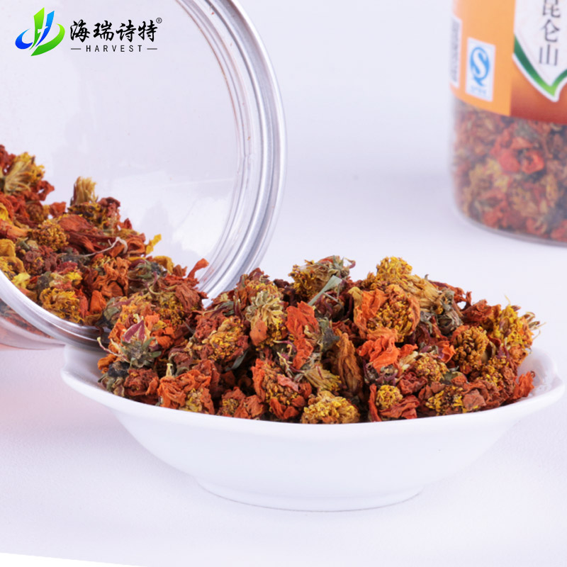 【海瑞诗特】青藏特产菊花茶西域冰菊 高海拔花草茶40g产品展示图2