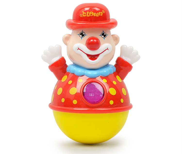 大号音乐不倒翁娃娃玩具婴儿益智3-6-9-12个月儿童男女宝宝0到1岁