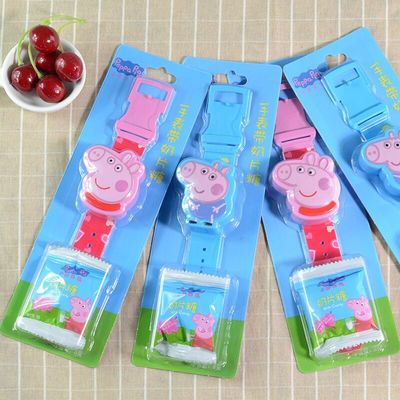 现货 小猪佩奇手表 抖音同款 社会人手表带奶片