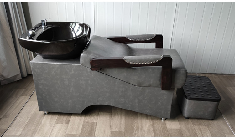 专用厂家陶瓷发廊新躺椅洗头理发店家用