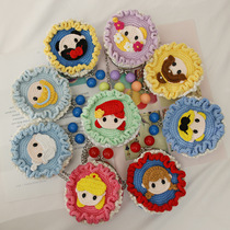 Cartoon anime handmade crossbody purse wool woven mouth gold bag finished exquisite hand made mini small bag