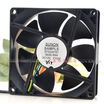 Original Taiwan Jun EF92251S1-Q020 q010-s9a 9225 12v chassis cooling fan 4 wire PWM