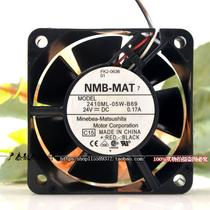 Original Japan NMB 2410ml-05w-b69 6025 24V 0 17A inverter cooling ball fan