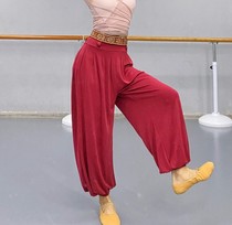 Beauty Guan Dance Costume Douyin Same Performance Costume Hu Yulou Practice Costume Han and Tang Style Embroidered Belt Sequin Accessories