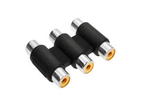 Lotus three-row three-row three-row three-way RCA dual-pass audio and video line to the joint