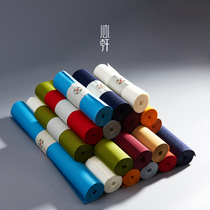 Xin Xuan Taiwan tarpaulin tea mat Chinese Zen linen table flag tea table fabric tea mat tea towel tea ceremony zero match