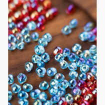 French embroidery material imported from Japan drop beads 2 8mm fat water drop handmade DIY bead embroidery bead embroidery multi-color