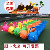 New Kindergarten Multi-player Team Assisted Four-Person Five-Person Pony Car Donald Duck Rooster Synergy Cycling