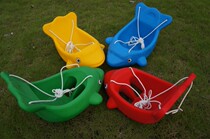 Kindergarten Swing Fish Plastic Swing Seat Kids Single Swing Seat Naughty Castle Accessories Indoor Outdoor Swing