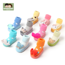 Floor socks childrens winter thickened baby shoes and socks cotton soft bottom non-slip indoor cool toddler Baby toddler socks shoes