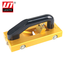 Leicester LESITE plastic sports PVC floor guide wheels manual push-type slotted stitcher V type U shape