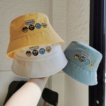 Child Baby Fisherman Hat Spring Fall Male Girl Han Version in Korean version Childrens thin section Baby sunscreen Sun Shade Basin Cap Tide