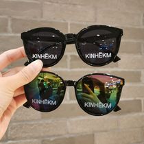 Fashion Personality Print Letter Children Sunglasses Male Girls Anti-UV Cool Baby Glasses Tide Boy Sunglasses