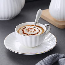 Han Shang Zhaipin European pastoral style coffee cup set Creative Phnom Penh Black tea cup and saucer English afternoon tea set