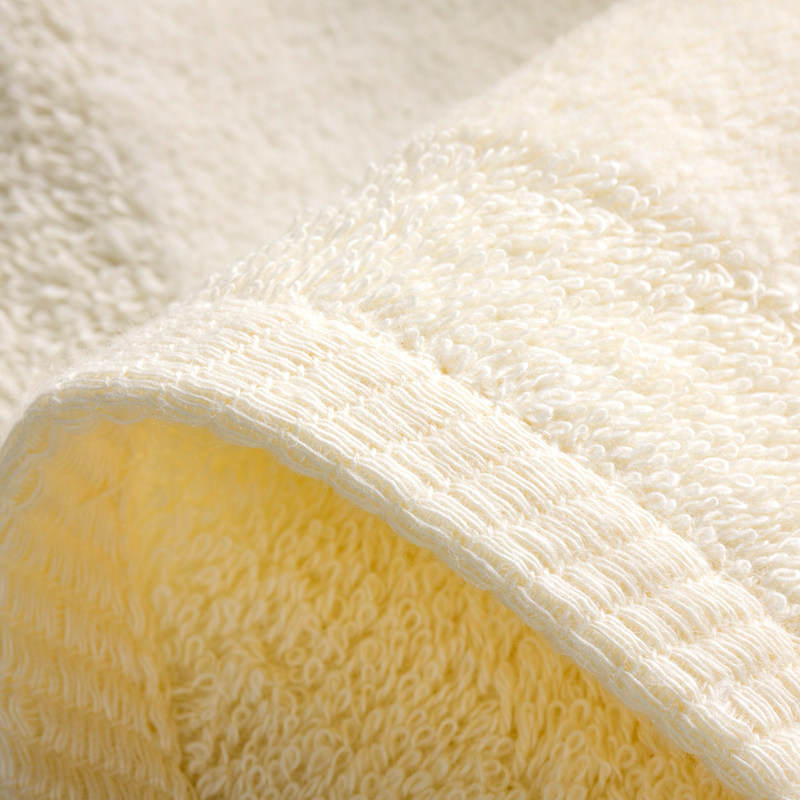 内野素色高低毛绣花纯棉洗脸巾小方巾 成人纯棉柔软吸水小毛巾