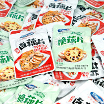 one thousand one thousand incense 100 spicy fresh and delicious sauce with crisp lotus root slices of spicy and spicy halogen root slice snack snack Hunan Teprote 500g