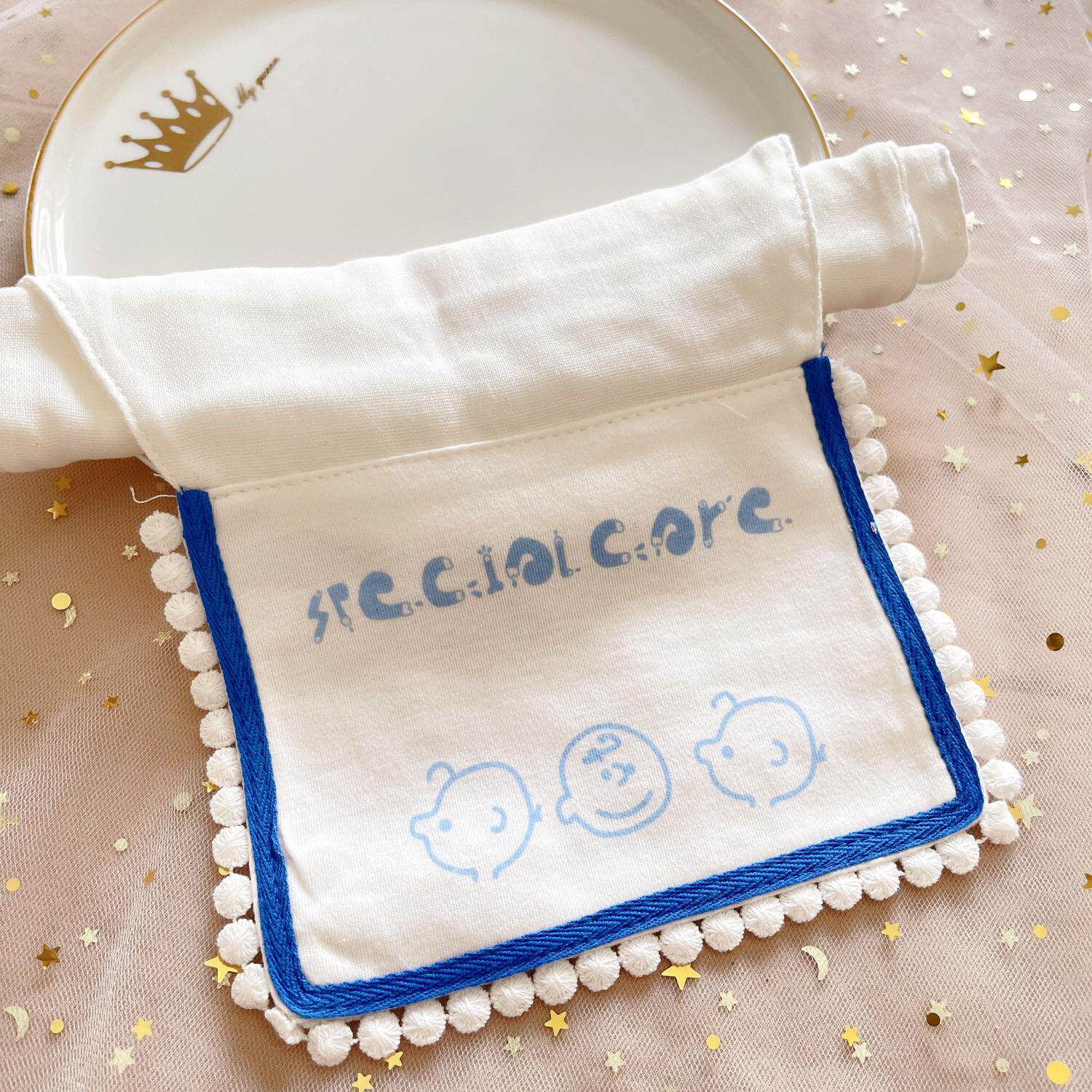 夏季宝宝吸汗巾纯棉纱布婴儿垫背巾大号隔汗巾幼儿园儿童止汗巾