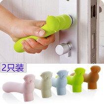 2-pack door handle protective cover Childrens door handle anti-collision cover Baby door handle anti-collision protective cover
