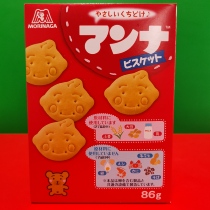 Japan imported high calcium nutritional biscuits 86 grams of infant molar stick instant snacks in the mouth