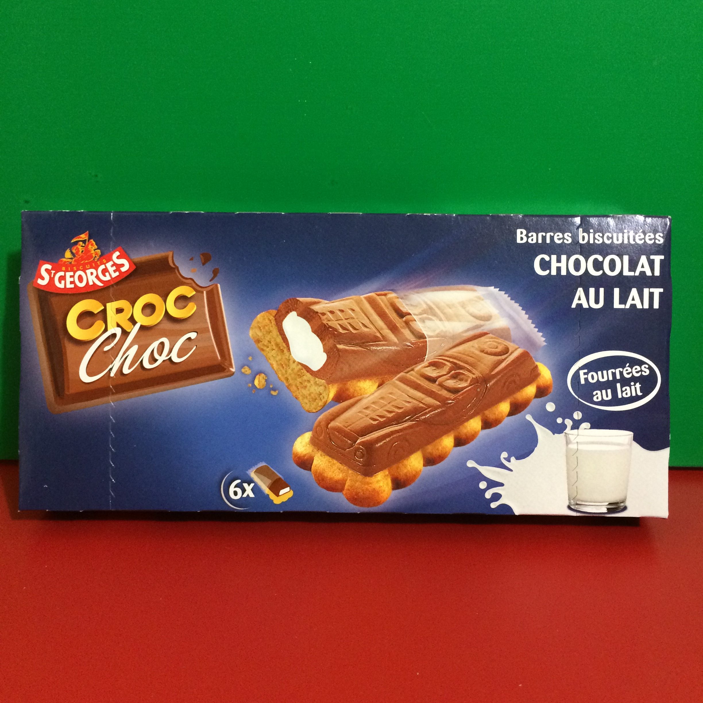 法国进口圣乔治鳄鱼形牛奶夹心饼干125克超级好吃 特价2017.10.07