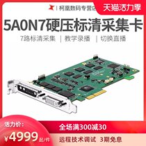 Tianchuang Hengda TC5A0N7 7-channel SDI MULTI-CHANNEL PCIE video live VMIX large-screen splicing acquisition card
