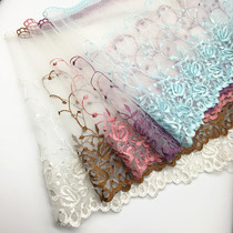 Curtain lace lace embroidery European style starry curtain accessories accessories tablecloth sofa cover