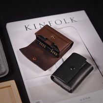 cam-in Italian first layer cowhide camera battery SD card 135 film 120 film leather protective bag