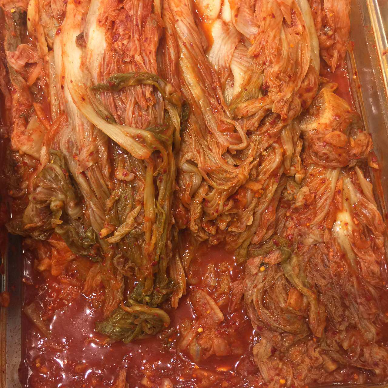 纯手工自制韩国泡菜大白菜泡菜酸辣白菜腌白菜无添加500g腌菜小菜