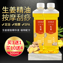 Ginger bb massage essential oil beauty salon shoulder and neck whole body massage oil scraping open back fever Meridian Oil