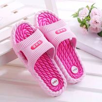 (Deodorized Soft Ultra Non-slip) Slippers Female Summer Home Home Lovers Massage Bathroom Indoor Cool Slippers
