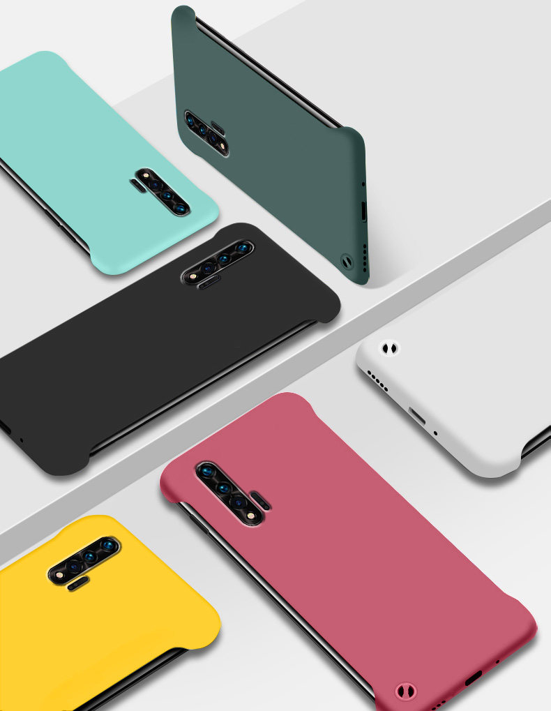 华为nova6手机壳al00保护套anoo防摔aloo半包nuva6无边框wlz纯色wlz