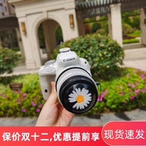 Camera lens cover small clear 40 5 49 52 58mm Black Daisy Canon M6 White elegant chrysanthemum hot boots h
