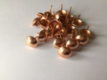 Rose gold Copper nails Pushpins Bedside soft bag sofa foam nails Furniture bubble nails drum nails hard bag head nails