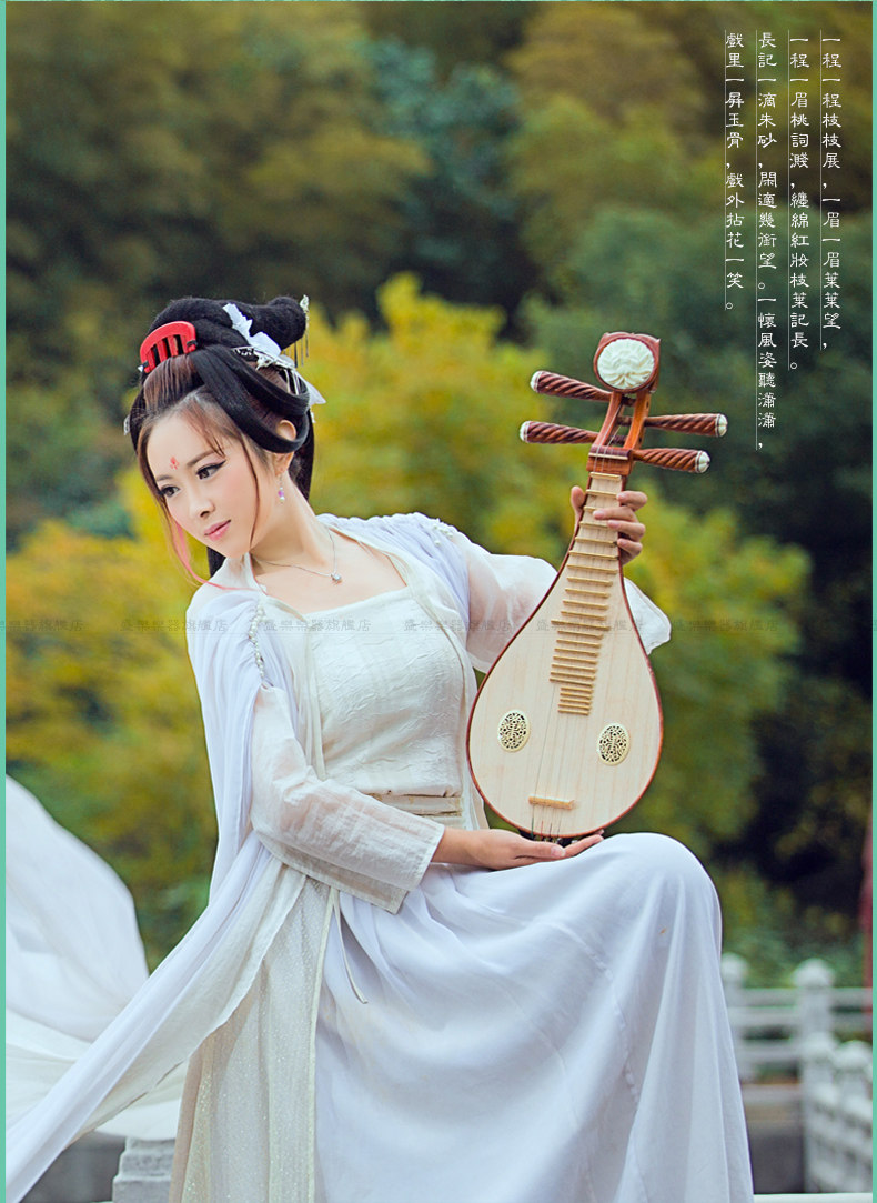 【盛乐乐器旗舰店】盛乐专业清水酸枝木柳琴专业演奏用琴厂家直销特价