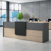 New front desk Reception desk Shopping mall Beauty salon cashier Company welcome desk Intermediary service Bar customization