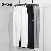 Spring and summer pants thin pants two wear transparent small standard lovers men and women leisure sports vug trend Sharp product